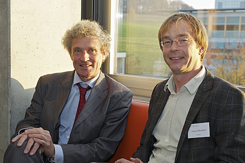 Christoph Salomon (left) with Tilman Esslinger